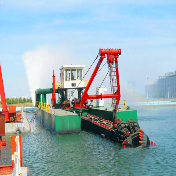 Diesel Engine Power Cutter Suction Dredger Used in River
