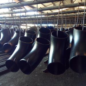Wholesale STD 1.5D 90 Degree Long Radius Elbow ASME B16.9 A234 MS Butt Welded Pipe Fittings from china suppliers