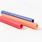 Colorful Soft PVC Pipe Protector Cover Grey