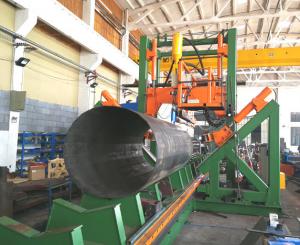 China 2200mm Highmast And Monopole Seam Welding Machine on sale