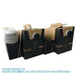 Custom Take Away With Handle And Water Bag In Box 1L 2L 3L Colorful Logo Drip