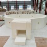 0% CaO and 0% CrO Content Fused Cast AZS Brick 41 for Glass Furnace Exporter