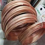 Copper Ac Pipe Copper Coil Pipe ASTM B280 C12200 C2400 Pancake Copper Coil Tube