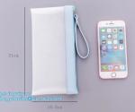 Translucent Zipper Lock TPU Pencil Bag / Pencil Case, vinyl TPU pencil case bag