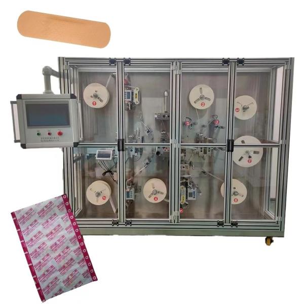 KC-2000-A High Speed First Aid Plaster Making Equipment for Adhesive Wound