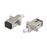 Metal Simplex / Duplex Fiber Optic Converter LC To SC Hybrid Fiber Optic Adapter