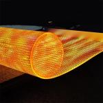 Ultra Thin Transparent LED Film Screen Advertising LED Glass Wall Panel Display
