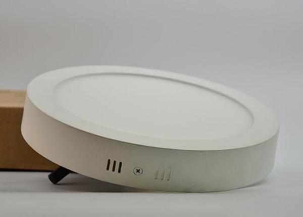 Ultra Thin Round Surface Mounted LED Panel Light 3000k / 4000k / 6500K Color