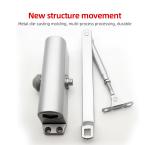 45-65kg Max Door Weight Automatic Sensor Door Closer for All Metal Steel and