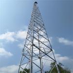 Steel Truss Tower Tapered Gsm Structure Telecommunication 4 Legged Angular Steel