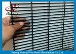 Jail Powder Sprayed Coating High Security Fence Dark Green 2000 * 3000mm