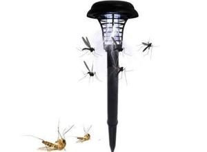 Wholesale Outdoor Solar Anti-Mosquito Lamp Two Lawn Lights With Purple And White Light from china suppliers