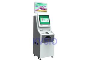 China Cashless Payment Self Printing Kiosk For Hospital Insurance Company And HR Management on sale