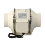 240V Duct Fan Mounting CE Standard Mixed Flow Inline Fan Customized Logo Dust
