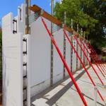 ICF Wall Bracing Steel Bracing with Adjustable Braces Length 3000mm Thickness