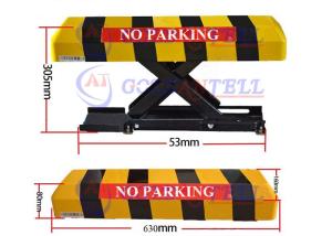 Wholesale DC12v 70Ah 30M Reomte Indoor / Outdoor Car Parking Locks 3 To 4 Month Re-chargeable from china suppliers