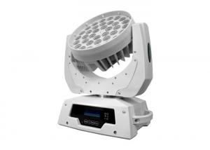 China White Housing Disco RGB LED Wash Moving Head Light DMX 512 Small Stage Lighting on sale