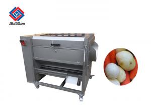 China Easy To Operate Vegetable Fruit Washing Machine For Melon Potato Radish Taro on sale