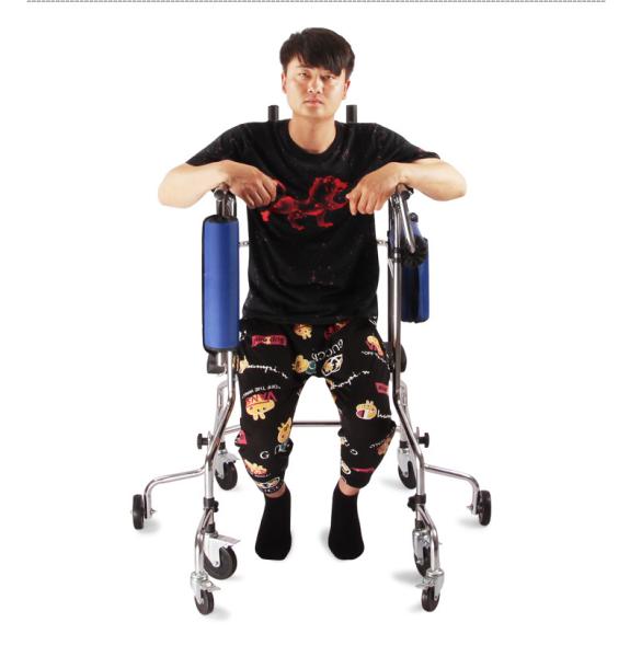 High Position Mobility Walking Aids For Disabled Carbon Steel , Portable
