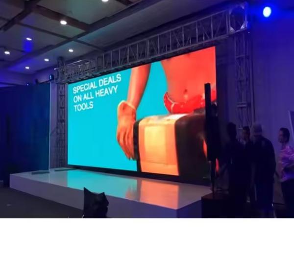 P3.91 Rental Stage Outdoor Led Display Screen 250*250 Module 500x500mm Panel