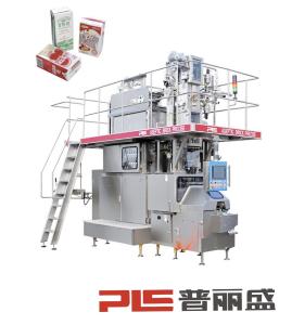 Wholesale 6000 PPH 200ml Slim Aseptic Carton Filling Machine For Milk from china suppliers