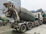 10 Square Industrial Heavy Duty Concrete Mixer White With Hino Engines