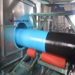 Automated 3pe 3lpe Fbe External Coating Production Line For Oil And Gas Steel