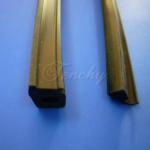 Waterproof Flexible Silicone Seal Strip Dust Resistant , Shore 60A To 90A