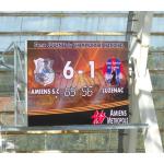 P8 800W/M2 Transparent Led Curtain Display 5000nits Magnesium Aluminum