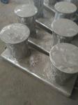 ISO 13795-2012 Stainless Steel Dock Bollards For Ships 5-500 Ton Mooring Bitts