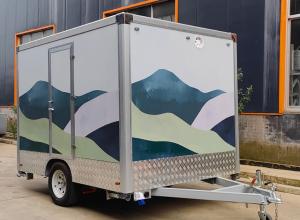 Wholesale Affordable Outdoor Public Luxury Restroom Trailer Bathroom Portable Potty Mobile Toilets New 4toilets from china suppliers