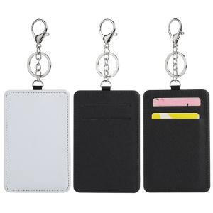 Wholesale Waterproof Sublimation Transport Card Holder With Hook Custom ID Card Holder For Sublimation Printing from china suppliers