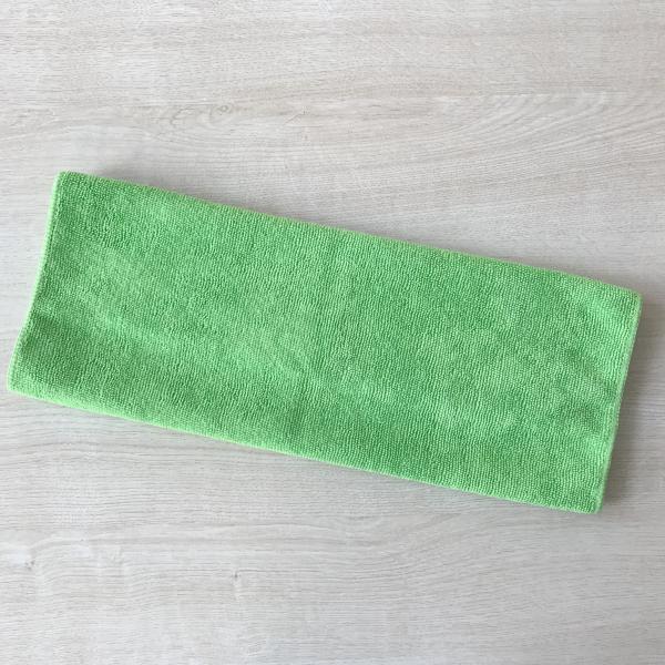 High weight warp knitting square microfiber small tea towels 40cm* 40cm OEM in