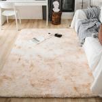 Modern Mixed Islamic Color Polyester Shaggy Bedroom Home Decorative Rug for