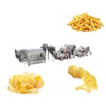 200kg/H Frozen French Fries Production Line , Fully Automatic Chips Making