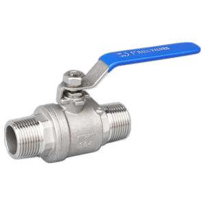 Wholesale Manual 2PC Ball Valve with Male/Male Thread Connection 304 Stainless Steel from Direct from china suppliers