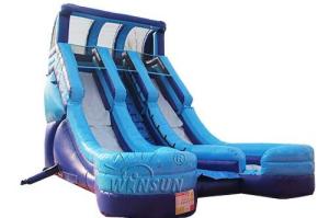 Wholesale Blue Color Commercial Grade Inflatable Slide In 7x5.2x7m / Customized Size from china suppliers