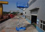 AC Driven System Hydraulic Scissor Lift For Aerial Maintain Low Noise No