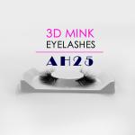 Black 15mm Mink Lashes , Lightweight D Curl Mink Individual Lashes