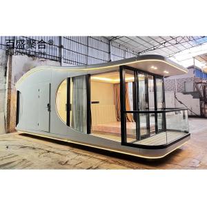 Wholesale Modular Prefab Container House Eco Friendly Capsule Hotel Cabin for Space Utilization from china suppliers