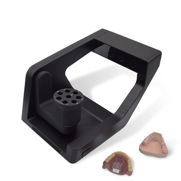 7μm High Accuracy QScan Dental Scanner Texture Scanning For Abutment Design