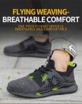Cheap Price Labor Steel Toe Cap Boots Protective Male Anti-smash Casual Safety