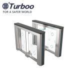 Optical Pedestrian Access Control Turnstile Gate Splendid Fully Automatic 24V