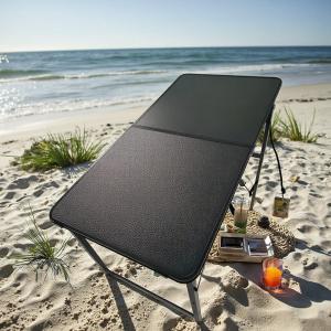 Wholesale 3 Heights Adjustable Height Camping Solar Table for Outdoor Camp Picnic Beach Backyard Tailgate Cooking from china suppliers