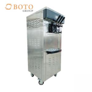 Wholesale Household DIY Ice Cream Machines Stainless Steel Fruit Ice Cream Maker Soft Ice Cream Machine from china suppliers