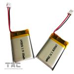 LP052030 3.7V 250mAh Polymer Lithium Lipo Battery Rechargeable For Bluetooth