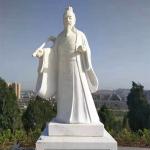 Guanyin Craft Chinese Stone Statue 2m Handmade Carving Marble Figues