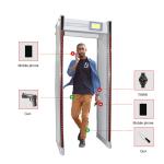 Outdoor Walk Through Metal Detector 33 Zone UZ800 7 Inch LCD Screen 300