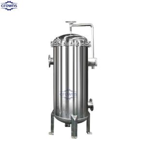 Wholesale Customized Sanitary SS Bag filter housing with filter bag for water purification from china suppliers