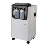 White Oxygen Concentrator 10 Liter Plastic OEM Electric Dual Flow